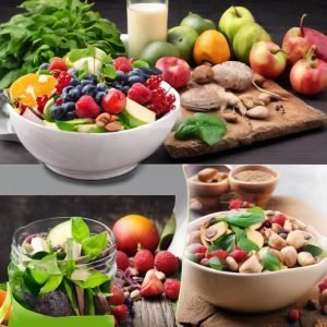 Ayurvedic diet with fresh fruits and vegetables for natural weight loss in Kerala